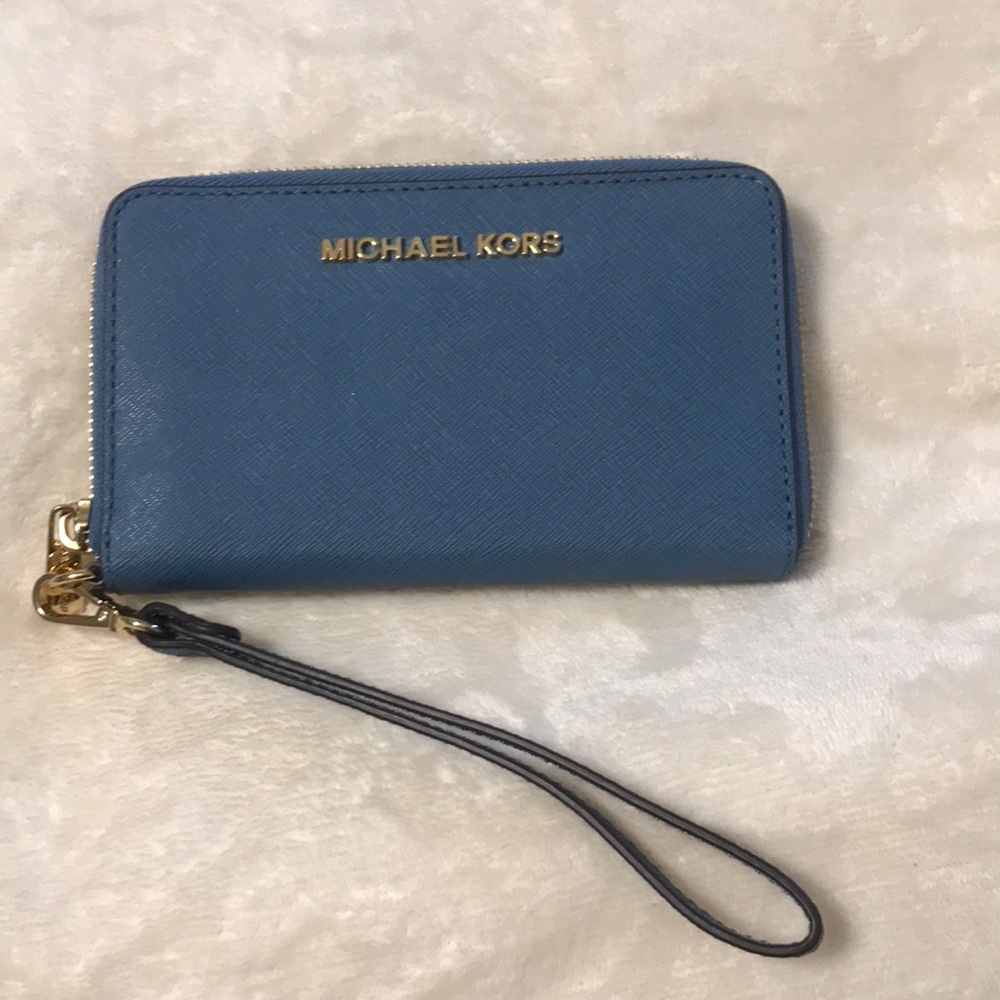 Michael Kors Cornflower Blue Wallet